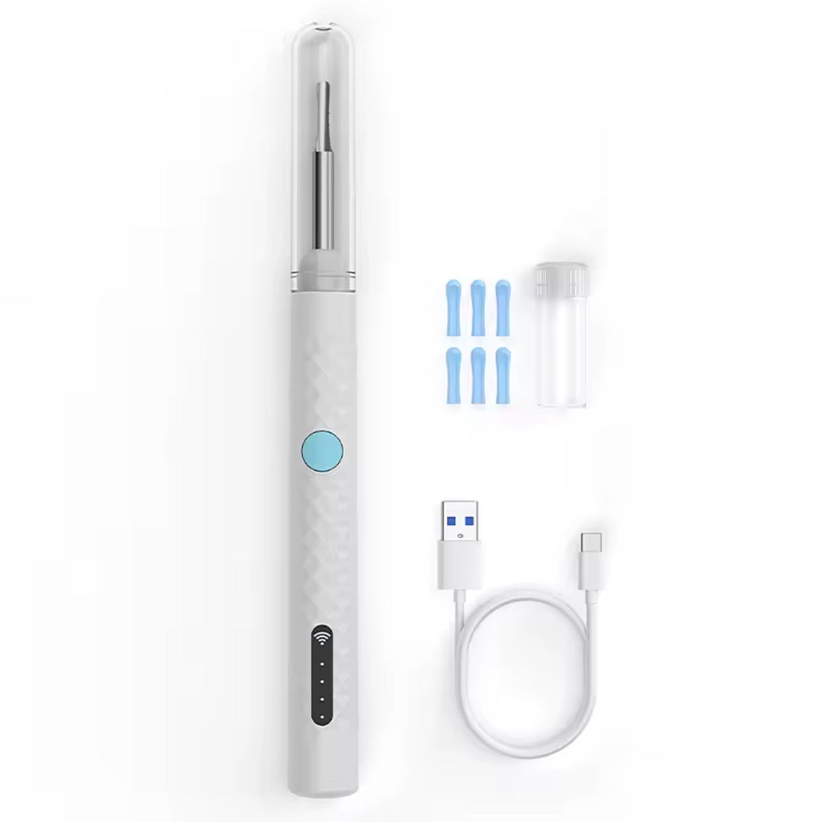 Otoscopio Limpiador de Oídos con Cámara HD WiFi