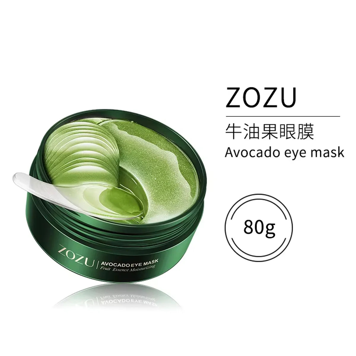 Parches de Aguacate y Oro para el Contorno de Ojos (60/120 uds)