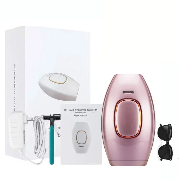 LuxeSkin IPL Pro — Depiladora de Luz Pulsada e Indolora en Casa