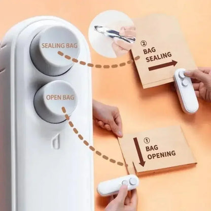 Selladora de Bolsas Portátil – Sella y Conserva al Instante