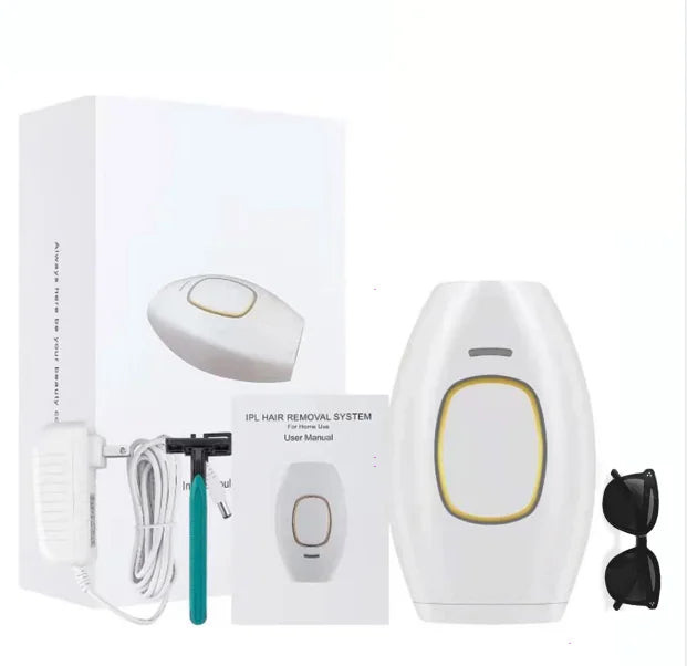 LuxeSkin IPL Pro — Depiladora de Luz Pulsada e Indolora en Casa