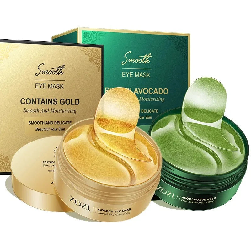 Parches de Aguacate y Oro para el Contorno de Ojos (60/120 uds)