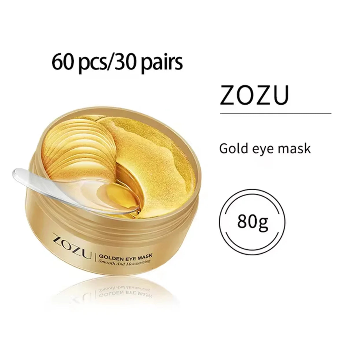 Parches de Aguacate y Oro para el Contorno de Ojos (60/120 uds)